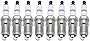 HiVehicle Iridium Spark Plug OE12621258 41 110 - Pack of 8, For Chevy GMC Cadillac Buick,Hummer,Isuzu,Pontiac,Saab