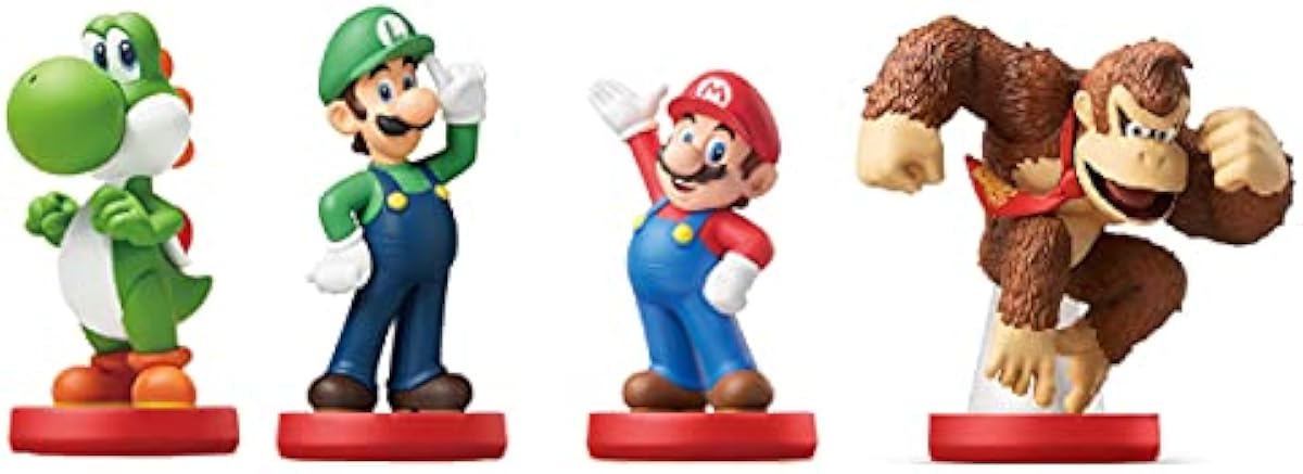 ポスト便送料無料 スーパーマリオおもちゃ ルイージ ドンキーコング ヨッシーのマリオフィギュア4体セット マリオアクションフィギュア 演奏または装飾用のマリオプレイセット 5インチ スーパーマリオフィギュア おもちゃ 売れ筋公式店 Www Littleshopp Com