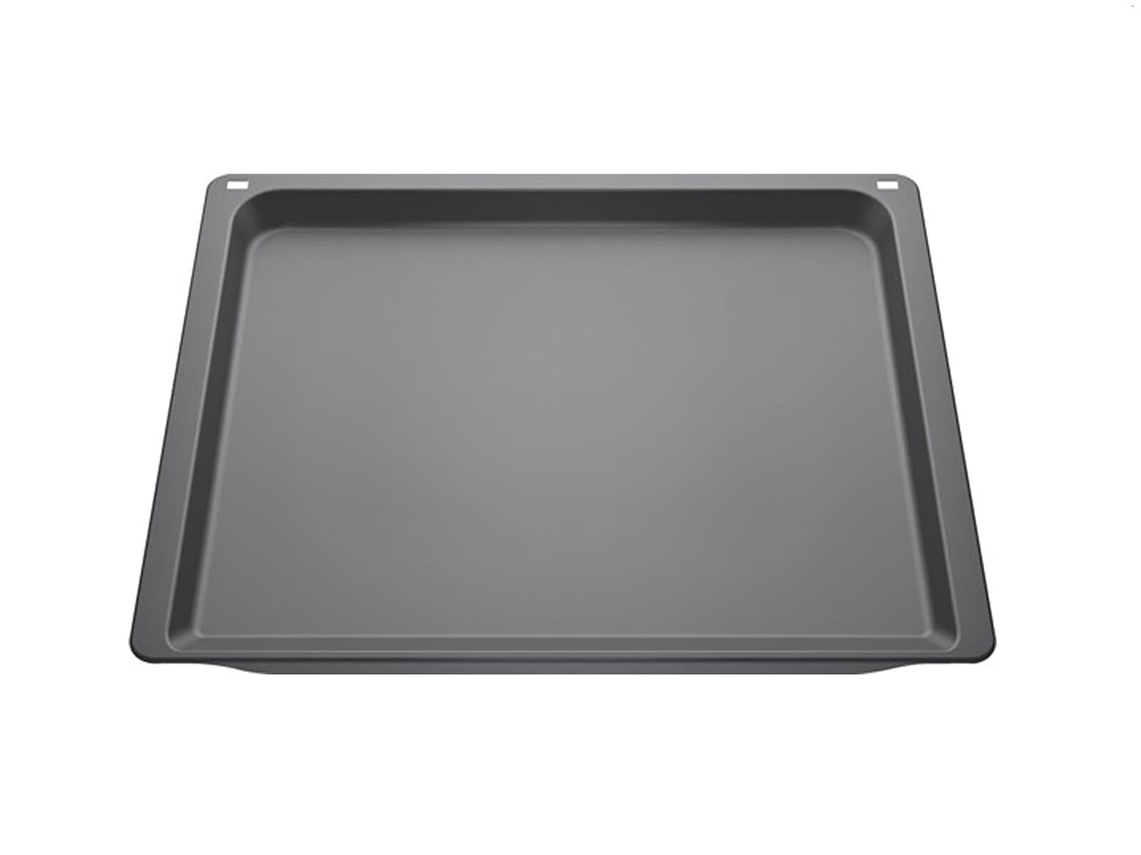 Bosch HEZ631070, Universelles Backblech, emailliert, 37,5 × 45,5 × 3 cm (L × B × H), spülmaschinengeeignet, robust, kratzunempfindlich, anthrazit