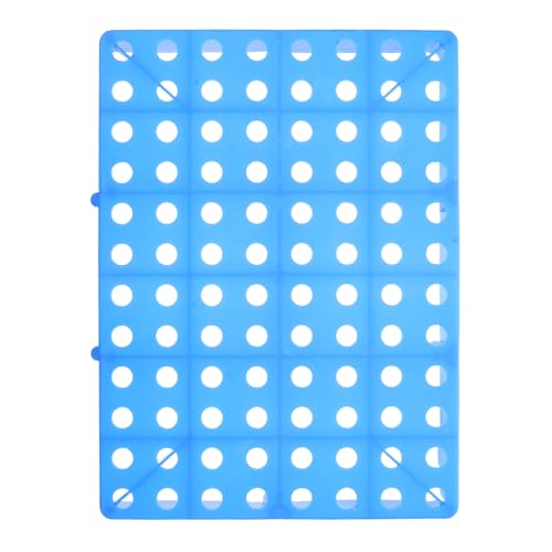 FESTFENDS Palet de Plástico Divisor de Estantes 40X30X5 CM, Estructura Resistente y Ventilada para Almacenamiento en Almacenes, Cocinas y Tiendas