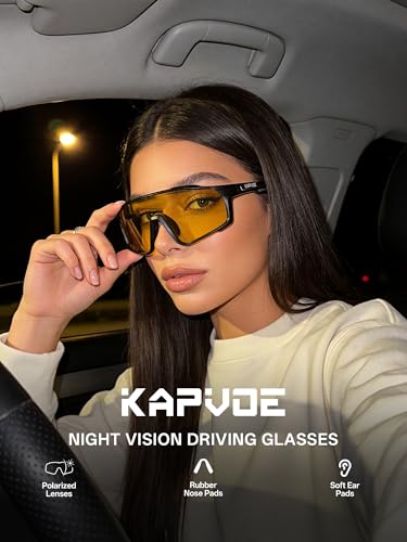 Image of KAPVOE 3 Lens & Polarized Cycling Sunglasses Men Women MTB Running K76 | 3-lens and polarized sports eyewear for men and women, designed for cycling, MTB, running and fishing