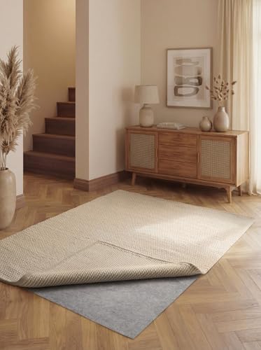 Alfombrilla antideslizante gris Solid Prove recortable de 160 cm para cajones 2