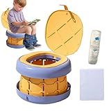 Portable Toilet for Kids - Comfortable Quick Cleaning Trainer | Kids Travel Toilet - for Boys Children Vehicle Traveling Camping Outdoor Indoor Park Outings