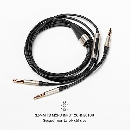 Câble asymétrique Meze audio 99 Neo mono avec microphone et télécommande 1 2 - vue 4