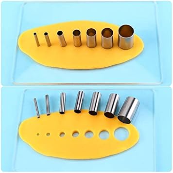 Honoson 23 Pcs Clay Sculpting Tools Set with Roller Cutters,Colorful