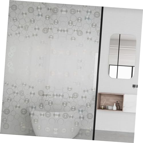 Película adhesiva para ventana blanca con privacidad miniatura 3