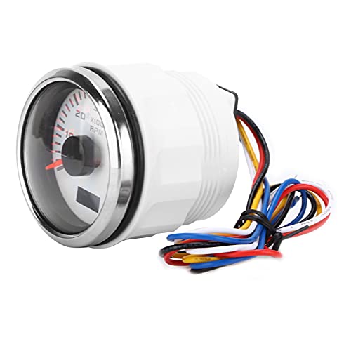 Tacómetro de 52 mm para evitar sobrecalentamiento monitorizando las RPM en motocicletas