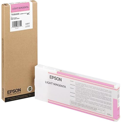 Cartouche Epson T6066 d'origine vivid light magenta d'encre pour Dash Replenishment