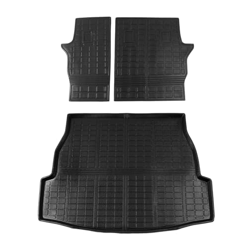 Bomely Fit 2019 2020 2021 Rav4 Tronco Tappetino Tpe Cargo Liner Per Tutte Le Condizioni Meteorologiche Tappetino In Gomma Toyota Rav4 Accessori (Tappetini Schienale+Fodera Carico) - 7