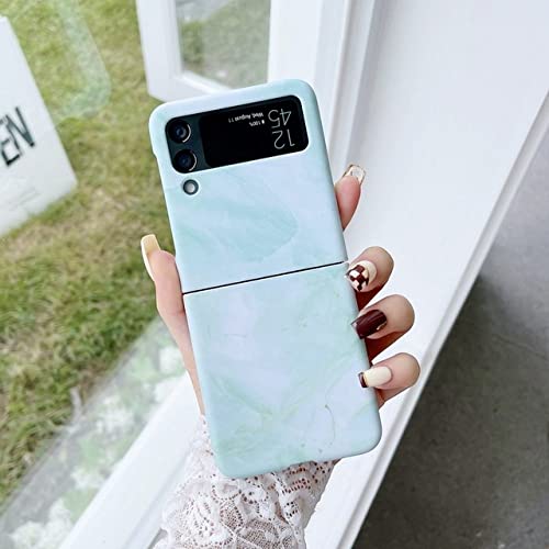 Étui pour Samsung Galaxy Z Flip 4 et 3 5G Coque Mince Pliable Arc-en-Ciel