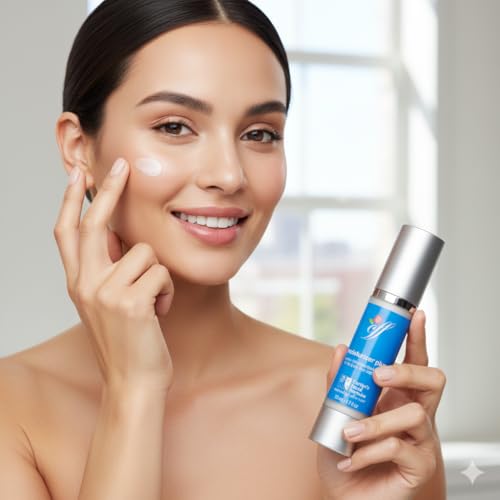 Carolyn's Facial Fitness Carolyn's Facial Formulas Moisturizer Plus | Eye Cream | Cruelty-Free, Vegan Face Cream | Made in USA | Vitamin C Moisturizer for Face and Neck (50 ml – 1.7 fl oz)