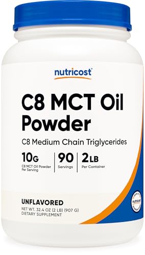 Nutricost C8 MCT Oil 2LB