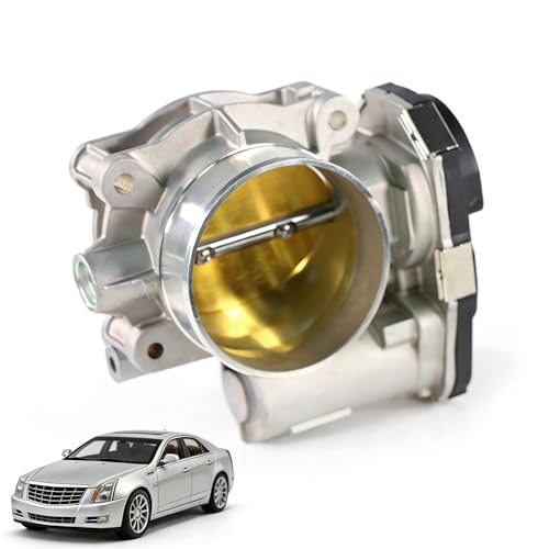 Kessocco Electronic Throttle Body 12616994 Fuel Injection Throttle Body Assembly Replacement for Cadillac CTS SRX Chevy Camaro Equinox Terrain LaCrosse