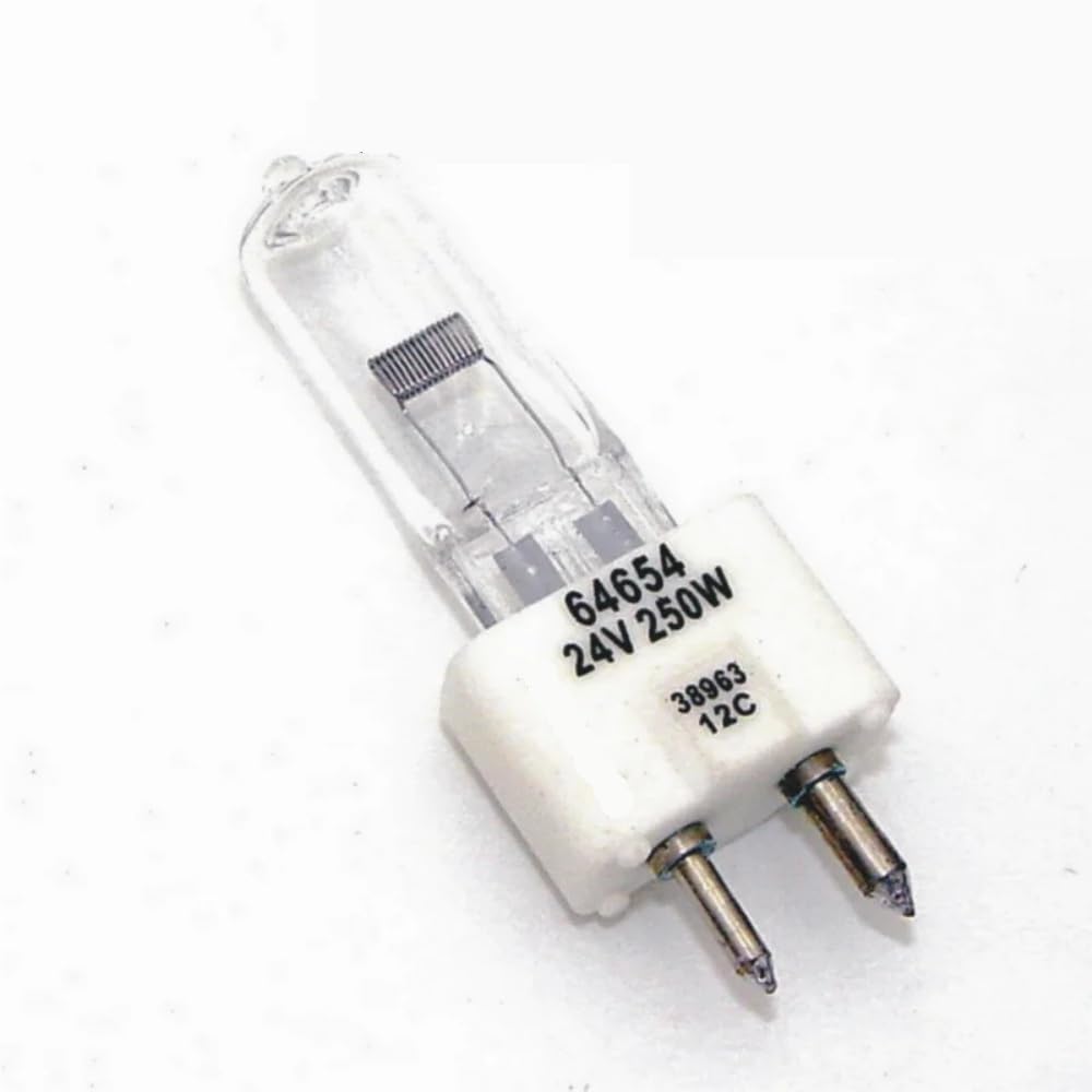 Lámpara halógena óptica for microscopio 64654HLX, 24V, 250W, GY9.5(3 pieces)