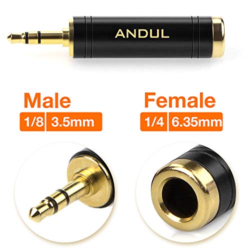 1/4'' to 3.5mm Stereo Headphone Adapter - 2-Pack - Image 4