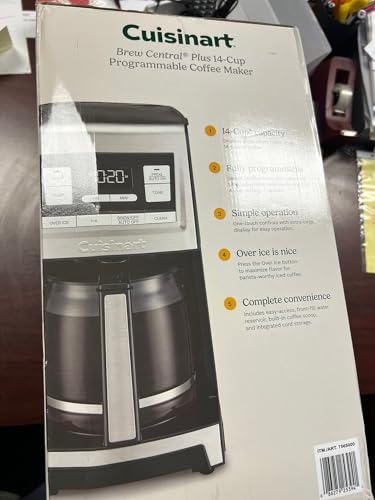 cuisinart brew central plus 14-cup programmable coffee maker reviews