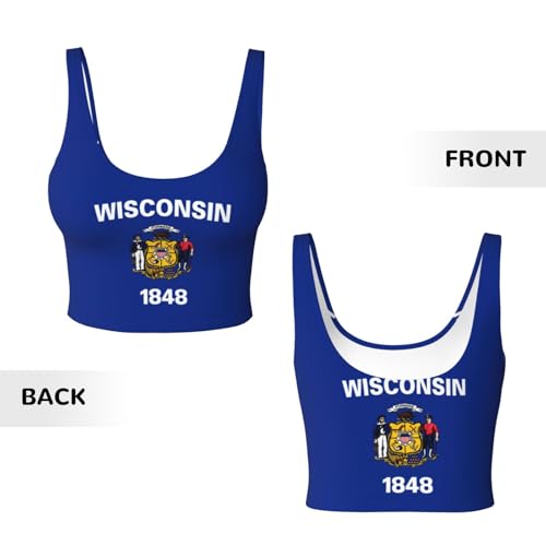 Chaleco de yoga Wisconsin para mujer con diseño transpirable y sin mangas 4