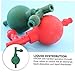 OUNONA 3pcs Rubber Pipette Filler Bulb Three Valves for Laboratory Use Safe Suction Tool for Efficient Liquid Transfer and Sampling for Experiments and Industrial Applications