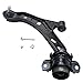 Detroit Axle - Front Lower Control Arms and Ball Joints for 05-10 Ford Mustang 2005 2006 2007 2008 2009 2010, 2pc Set Lower Control Arms & Ball Joints Pair Assembly Replacement