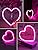 Pink Heart Neon Sign, LED Light Battery Operated or USB Powered Decorations Lamp, Table and Wall Decoration Light for Dorm Classroom Girl's Room Mothers Day Valentines Day Party Birthday Home Décor