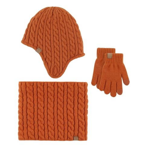 Bonnet écharpe gants enfant 3 pièces, le cadeau idéal contre le froid