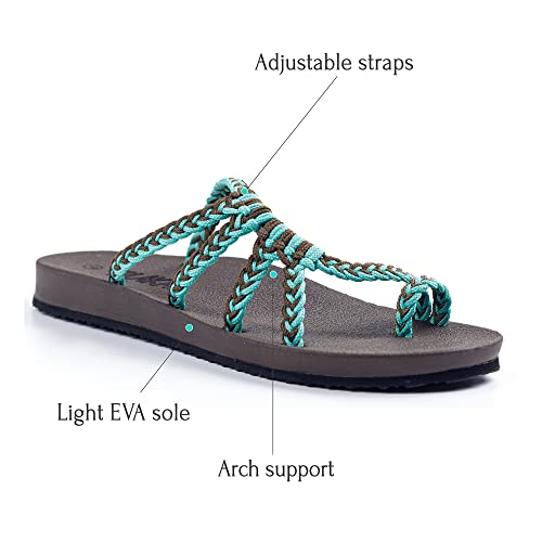 Image of Plaka Relief Flip Flops for Women with Arch Support | Comfy Sandals for Women | Perfect for the Beach, Long Walks or Poolside