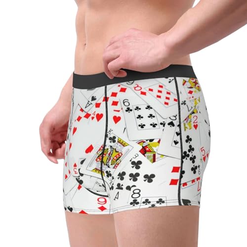Poker Casino Playing Cards Men's Boxer Briefs Underwear novelty Trunk Underwear Breathable Stretch Briefs3