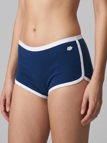 Image of NICSY Panty for Women Girls Ladies Underwear Comfortable Breathable Cotton Side Cut Hipster Ladies Panties Stretch Boxer Brief