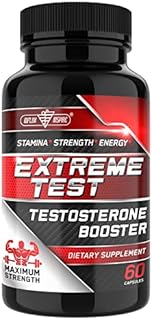 Testosterone Booster for Men - Test Booster for Stamina, Endurance & Strength - 60 Capsules
