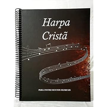 Capa do livro Harpa Cristã Para Instrumentos em Dó na Clave de Sol Soprano e Contralto