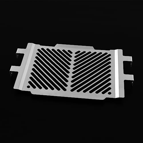 ZIEGER Kühlerabdeckung kompatibel mit: Yamaha XSR900 Design Clean silber