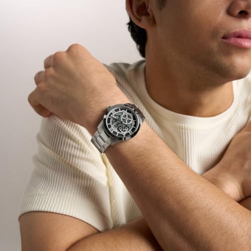 Image of Fossil Men's Watch, Townsman Automatic Stainless Steel Watch for Men