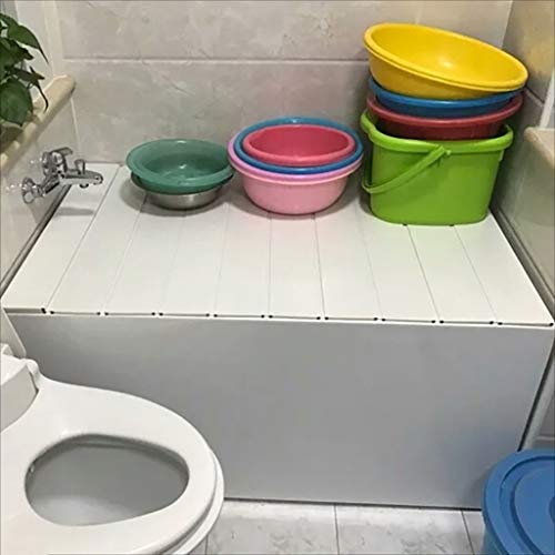 Cubierta aislante para bañera de PVC resistente con acabado minimalista 8