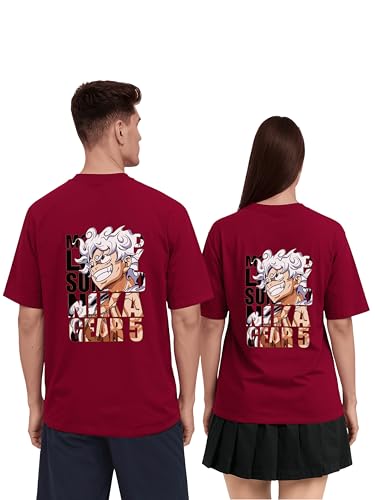 Image of Couple T-Shirts Cotton | Oversized Tshirt for Men Women Love (Set of 2 | Regular Fit | OSHS CT2)