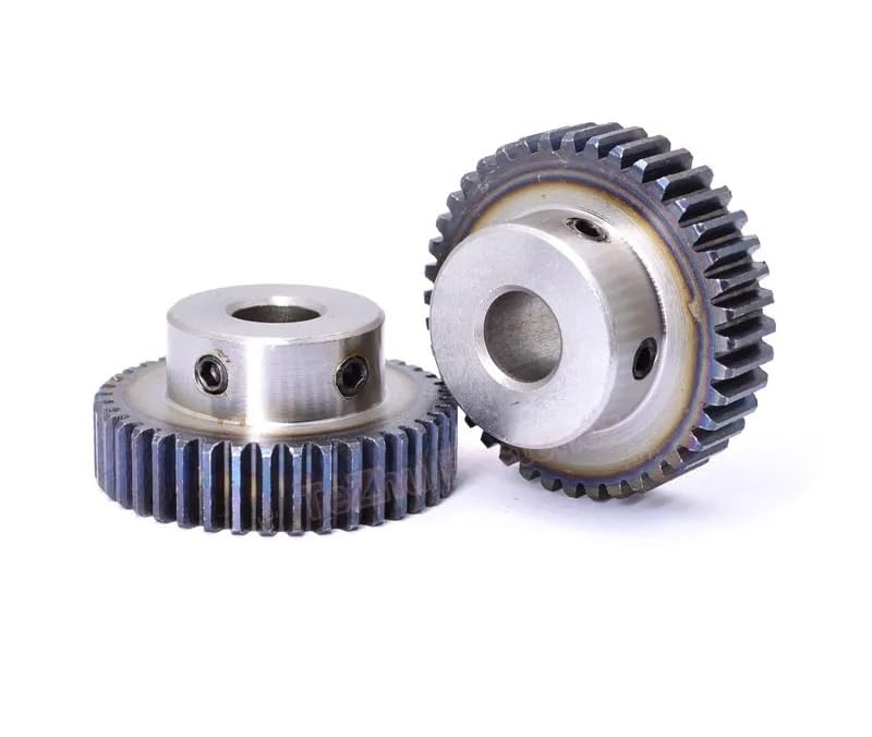 Engrenage droit, Engrenages D'entraînement En Acier 1M 70-120T 45#, Alésage 8-16mm(12mm,80 Teeth)
