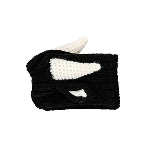 Zoo-Snoods-Bull-Costume-Warm-Knit-Cow-Dog-Snood-Wrap-for-Pets-Neck-Ear-Cover-Protection-for-Halloween-Winter-Medium Zoo Snoods Bull Costume Warm Knit Cow Dog Snood Wrap for Pets Neck Ear Cover Protection for Halloween Winter Medium