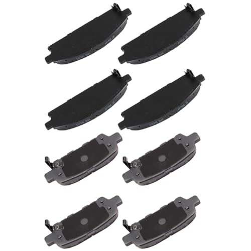 Image of CCIYU Front Rear D855 D905 Disc Brake Pad Sets Fit For Nissan For Quest 2004-2009 2011-2017,For Nissan For X-Trail 2005-2006, Brake Pads 8PCS