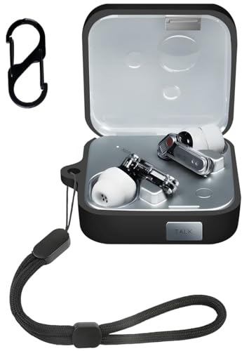 Nothing ear 2024年モデル(ブラック) カバー付き Nothing Ear Black(2024年最新モデル)(国内正規品)(ワイヤレス