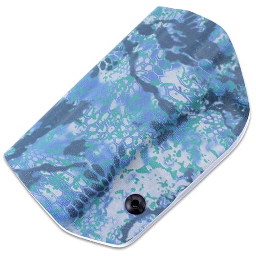 Image of KYDEX Thermoform Sheet - (P1 Texture) - (Infused Print) - (12in x 12in) - (Kryptek Obskura - Oceanus - Micro) - (1 Sheet) - (for Holster Making & Hobby) - (USA Made)