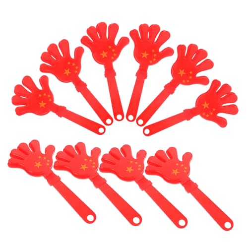 CAXUSD Aplausos De La Bandera Nacional 28cm 10 Unidades Matracas De Fútbol Para Celebraciones y Eventos