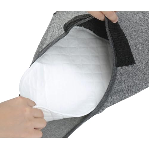 Image of Sanitary Dog Pantie Full Body Dog Diaper - Reusable Physiological Clothing for Male & Female Dogs - Menstruation & Neuter Recovery Diapers - Washable (M)