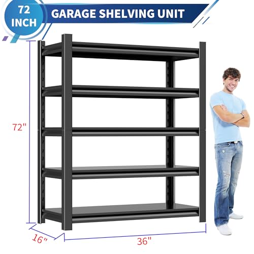 Garage Shelving Unit Rustproof 72