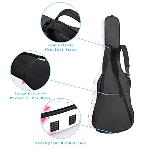 Housse de protection en éponge épaisse imperméable pour guitare acoustique électrique basse classique, Multicolore 10… - Les Beatles, Paul McCartney, John Lennon, RIngo Starr, George Harrison Housse de protection en éponge épaisse imperméable pour guitare acoustique électrique basse classique, Multicolore 10… – Image 4