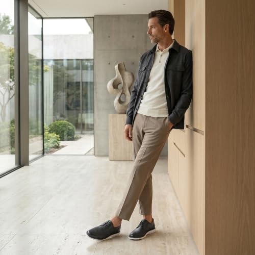 Image of Marc Joseph New York Mens Hill Street Oxford (Hands Free Technology)