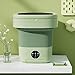 Lightweight Portable Miniature Washer Foldable Washing Machine for Travel and Apartment Laundry 11L Laundry Appliance Automatic Clothes Washer