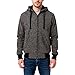 Mens Jackets Fashion, Men's Fleece Heavyweight Full Zip Hoodie Sweatshirt Jacket Men Raincoat Winter Big And Tall Black Peacoat Light Weight Rain For Waterproof (L, Coffee)