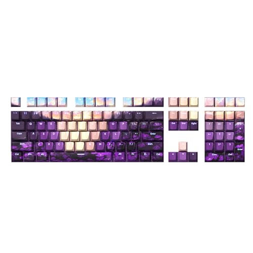 Keycaps Valley contra el desgaste: teclas duraderas de impresión frontal
