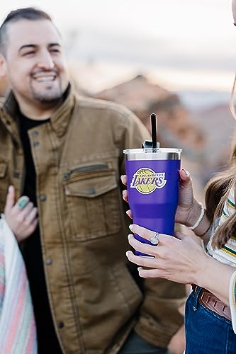 Simple Modern NBA Atlanta Hawks 30oz Tumbler with Flip Lid and Straw Insulated Stainless Steel Travel Mug Classic - image 5