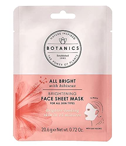 Botanics All Bright Brightening Sheet Mask 0.72oz (1 count)