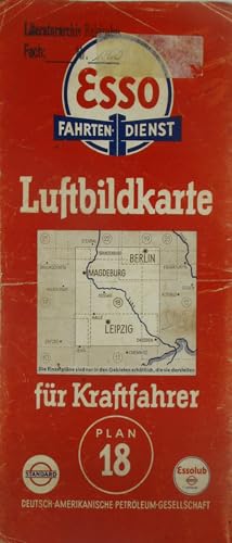 Esso Fahrtendienst Luftbildkarte für Kraftfahrer - Plan 18